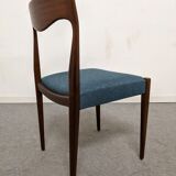 Set of 6 Danish teak chairs from the 60s/70s