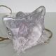 Twisted crystal lamp base - Cristallerie de Lorraine
