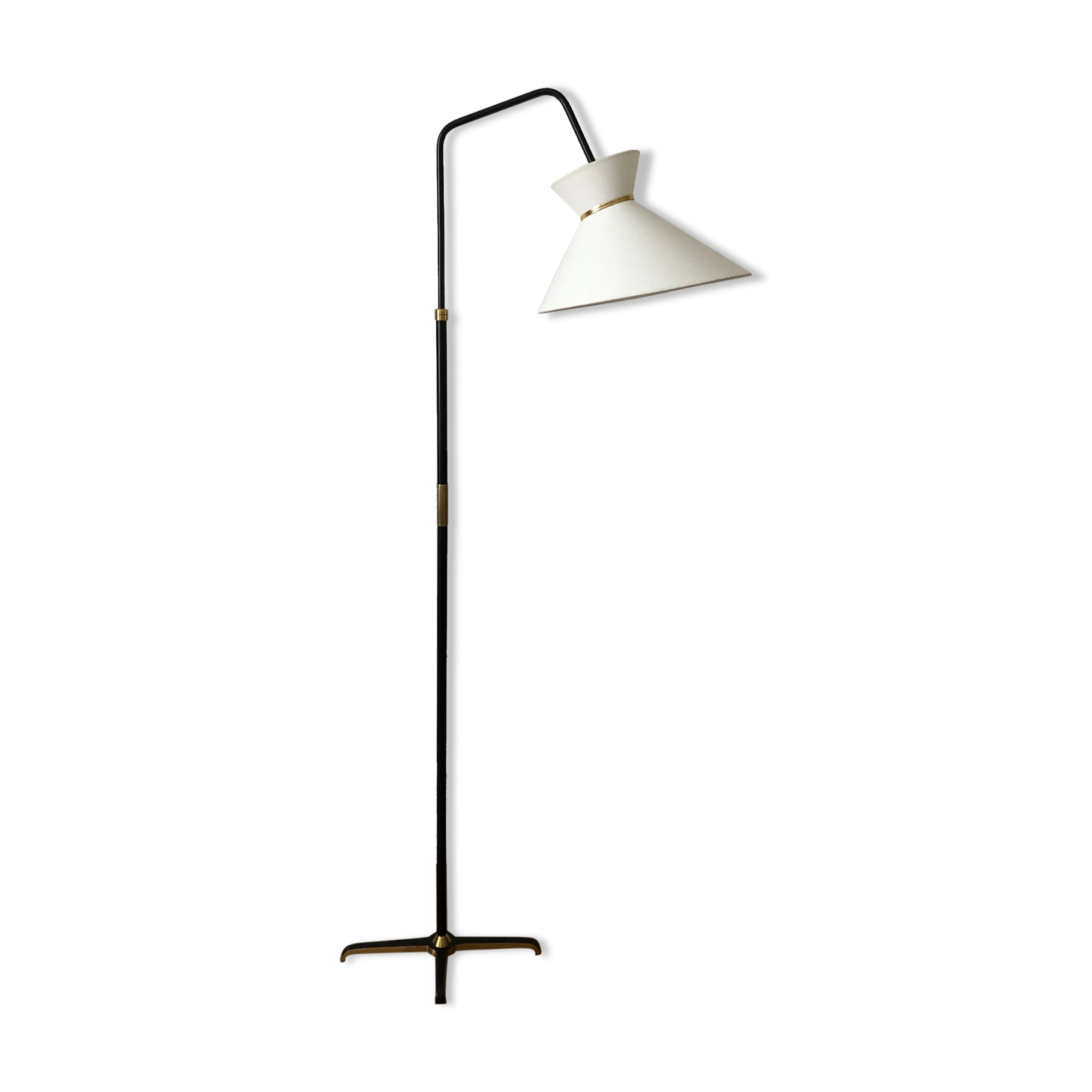 lampadaire e-reader mounts drop diabolo 1950 - 1960