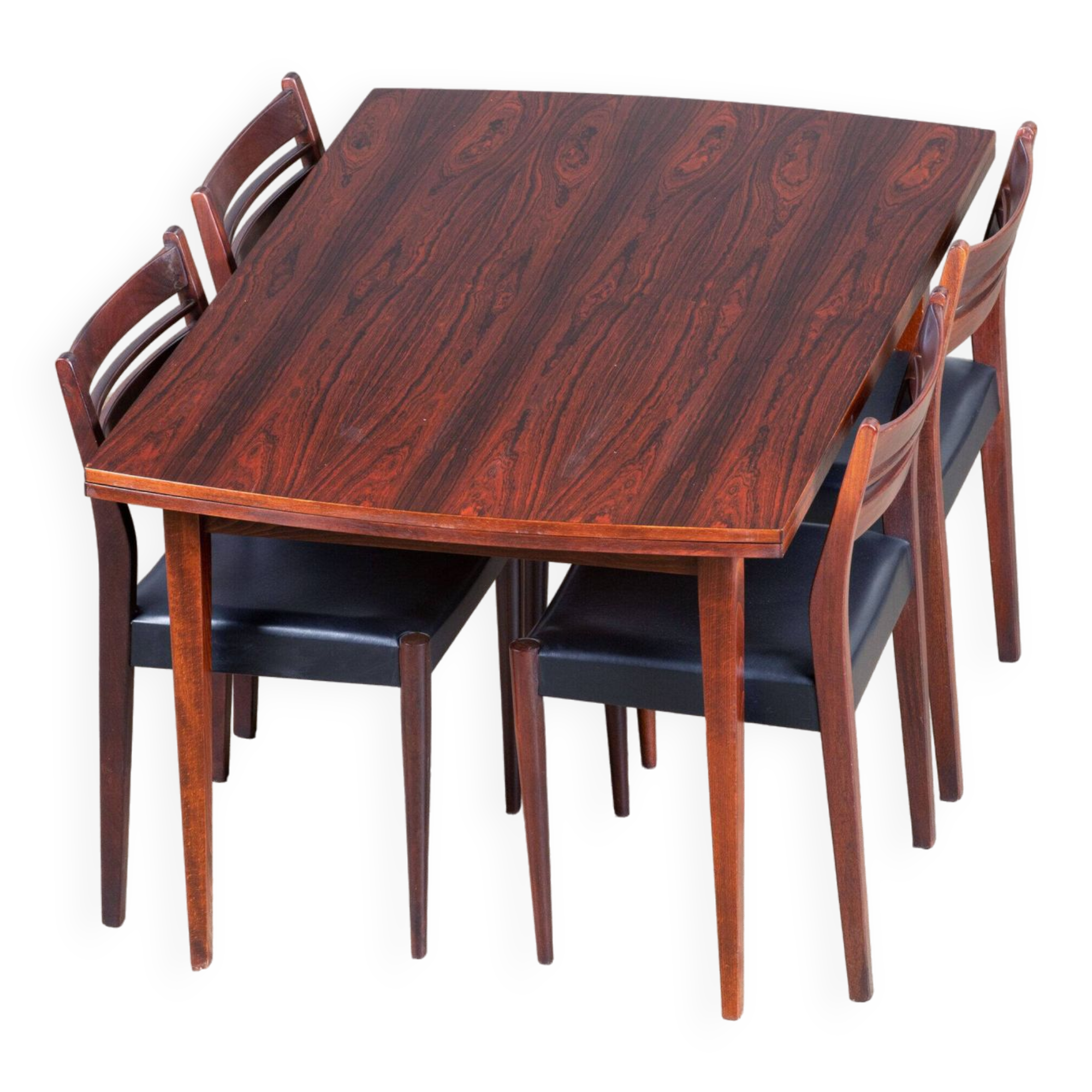 Table extensible scandinave Palissandre – 1960