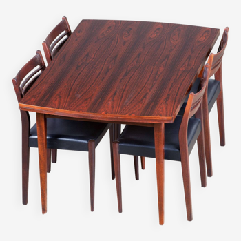 Scandinavian extendable table Rosewood – 1960