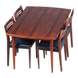 Table extensible scandinave Palissandre – 1960