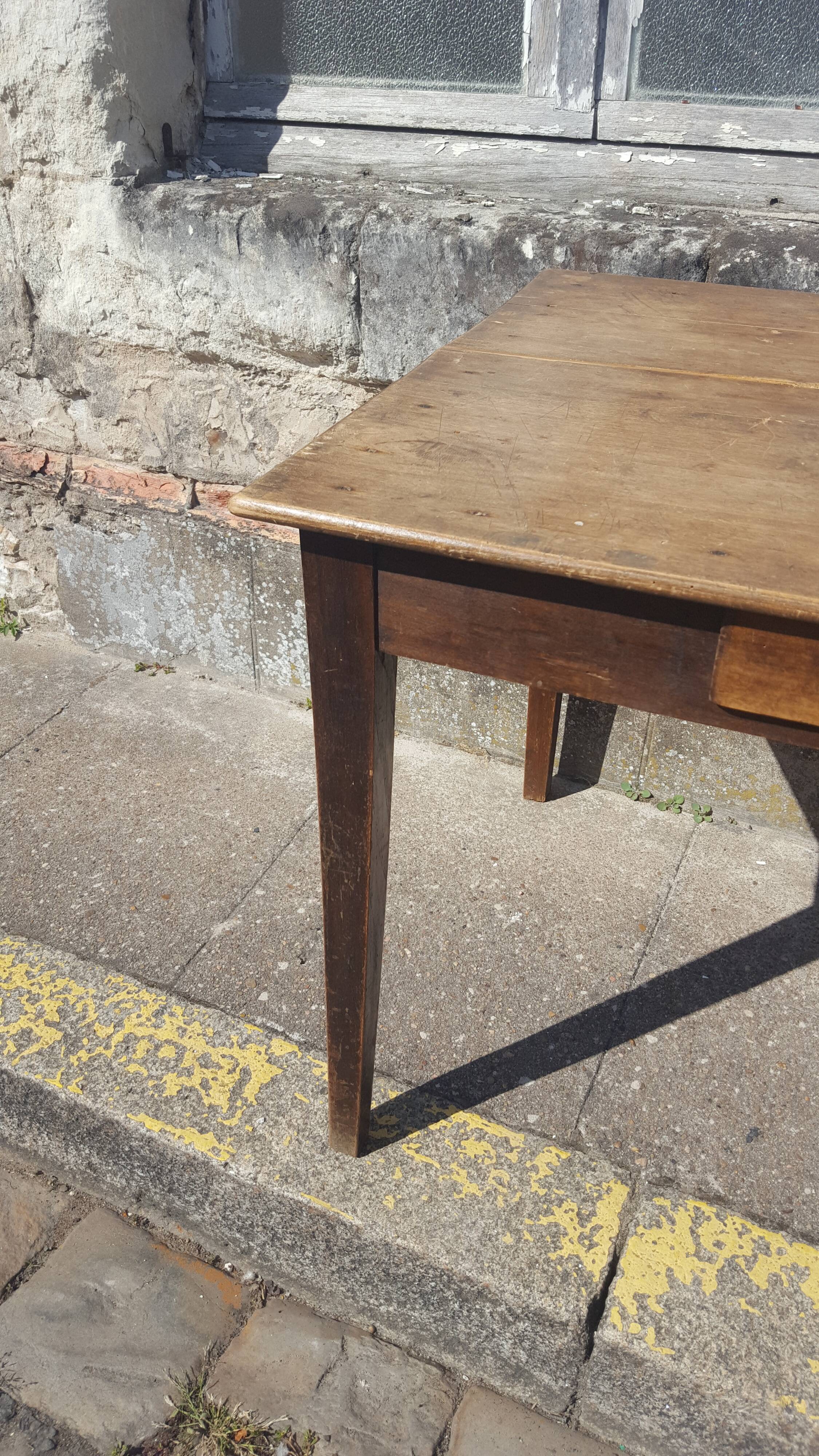 Vintage farm table