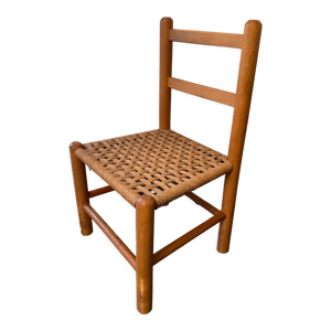 Chaise enfant scandinave assise