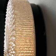 Wall light in metal and plastic