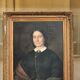 Oil on Canvas Portrait Painting of a Woman Framed 19th Century Signed