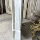 Louis XV style fireplace in white marble circa 1900