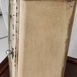 Metal medicine cabinet mirror