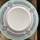 Set of 6 dessert plates Arcopal France – Aztec Vintage 90s model