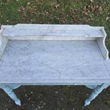 Marble top dressing table old white marble top dressing table