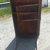 Large table 181 cm of cherry and oak farm