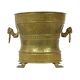Old Brass Flower Pot Jardinière Mécap Belgium