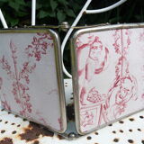 Barber mirror diptych 1 magnifying face