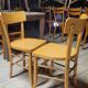 Pair of old bistro chairs, 1950s