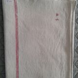 2  linen/hemp cloths.embroidered MS