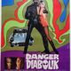 Original poster of 1968 danger diabolik mario bava jaguar type e