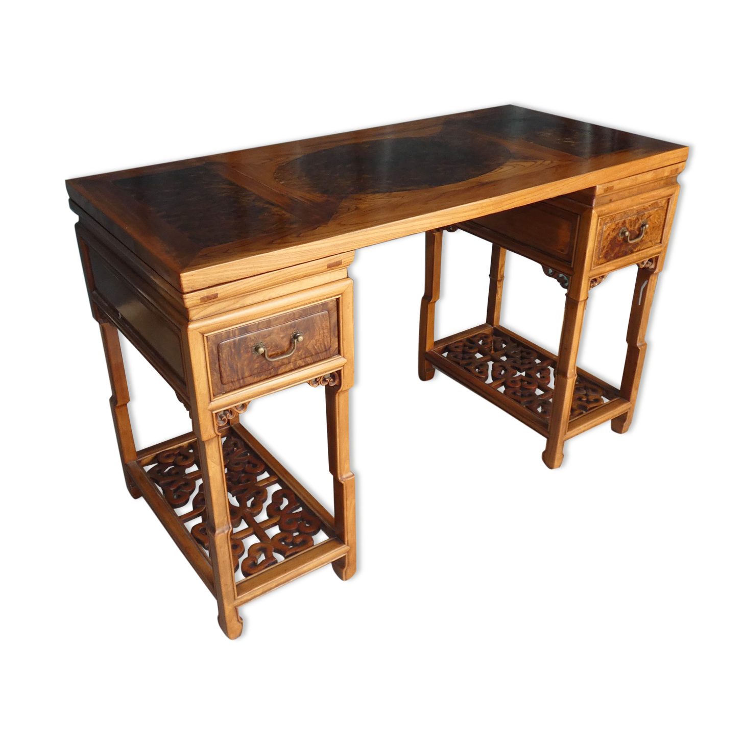 Chinese Literate Office, China, Late NINETEENTH / Early TWENTIETH Century in Yu Mu (Elm)