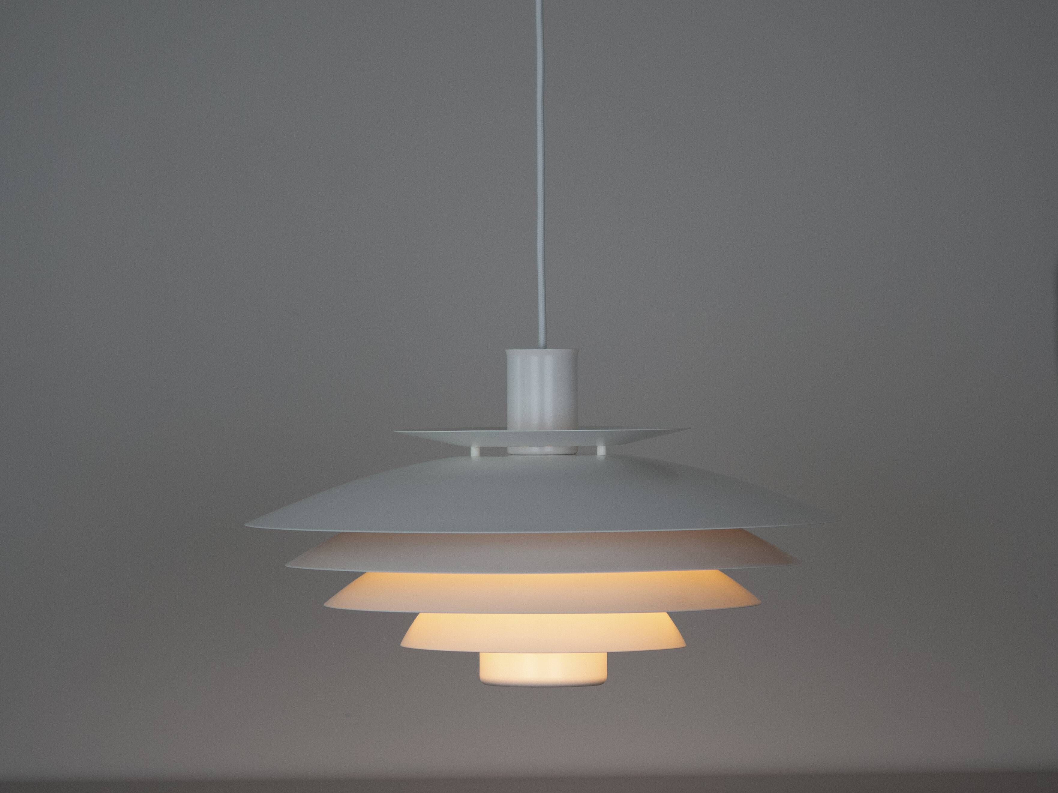 Danish vintage Form Light pendant lamp from 1980s