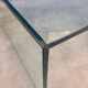Table basse Eden en verre, années 80 par Tonelli Design