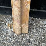 Cheminée de style Louis XIV en marbre jaune Trets vers 1880