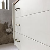 White vintage chest of drawers