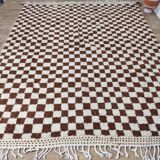 Handmade wool berber rug 290 x 230 cm