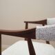Chaise en teck, design danois, années 1970, production : Danemark