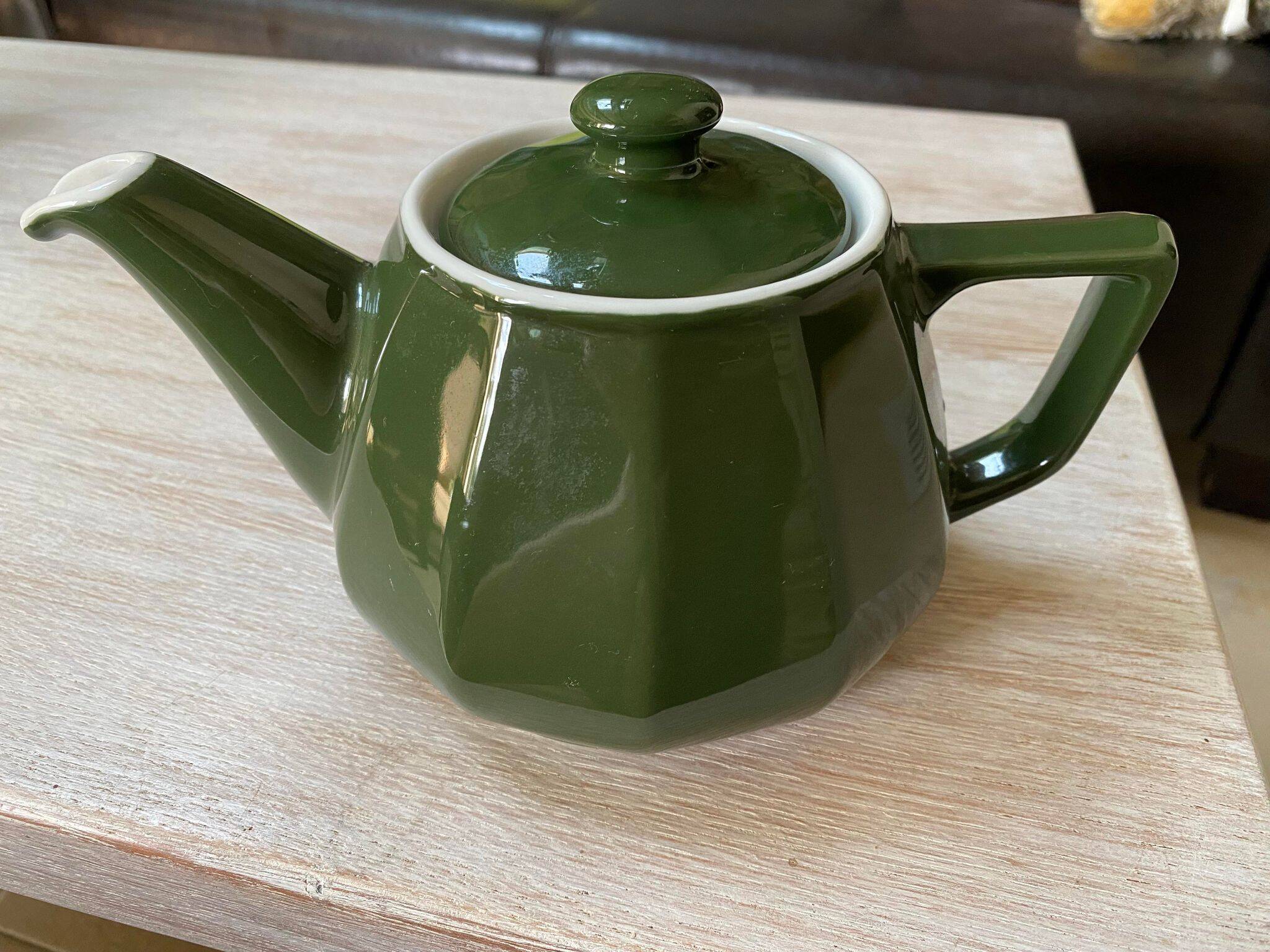 Earthenware teapot