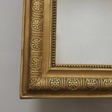 Very large Louis Philippe gilded trumeau mirror