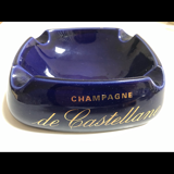 Large ashtray in vintage earthenware Champagne de Castellane