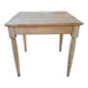 Table bistrot bois brut