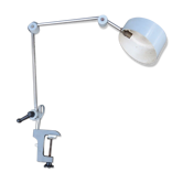 Industrial lamp workshop with 2-arm vice 60s