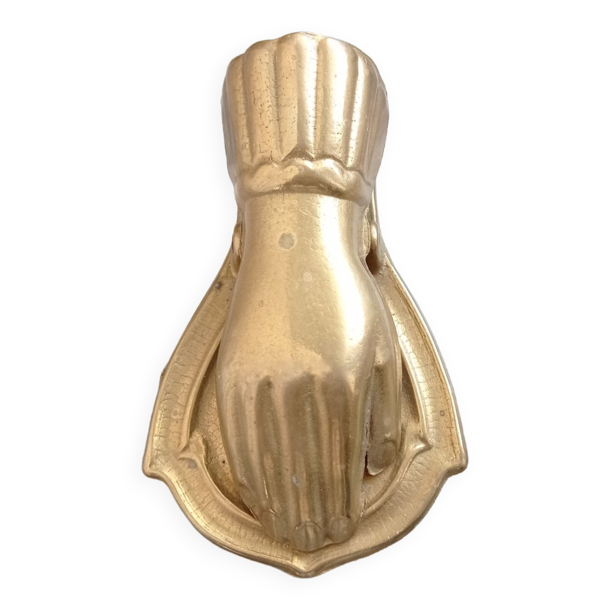 Brass mail clip