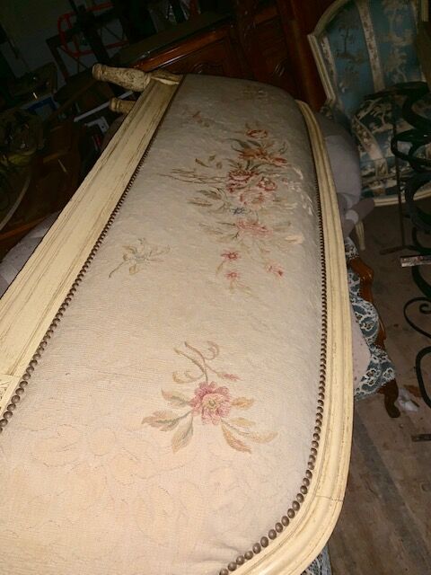 Louis XVI style basket bed
