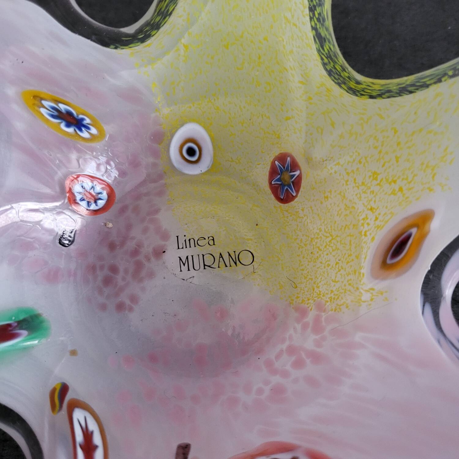 Etoile de mer en verre de Murano vintage en excellent état