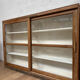 Large antique display cabinet