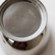 Vintage 1980s set of sugar or jam bowls, stainless steel and brass serving bowls, elegant postmodern tableware, breakfast service, gift idea.