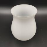 French vintage retro white glass replacement shade