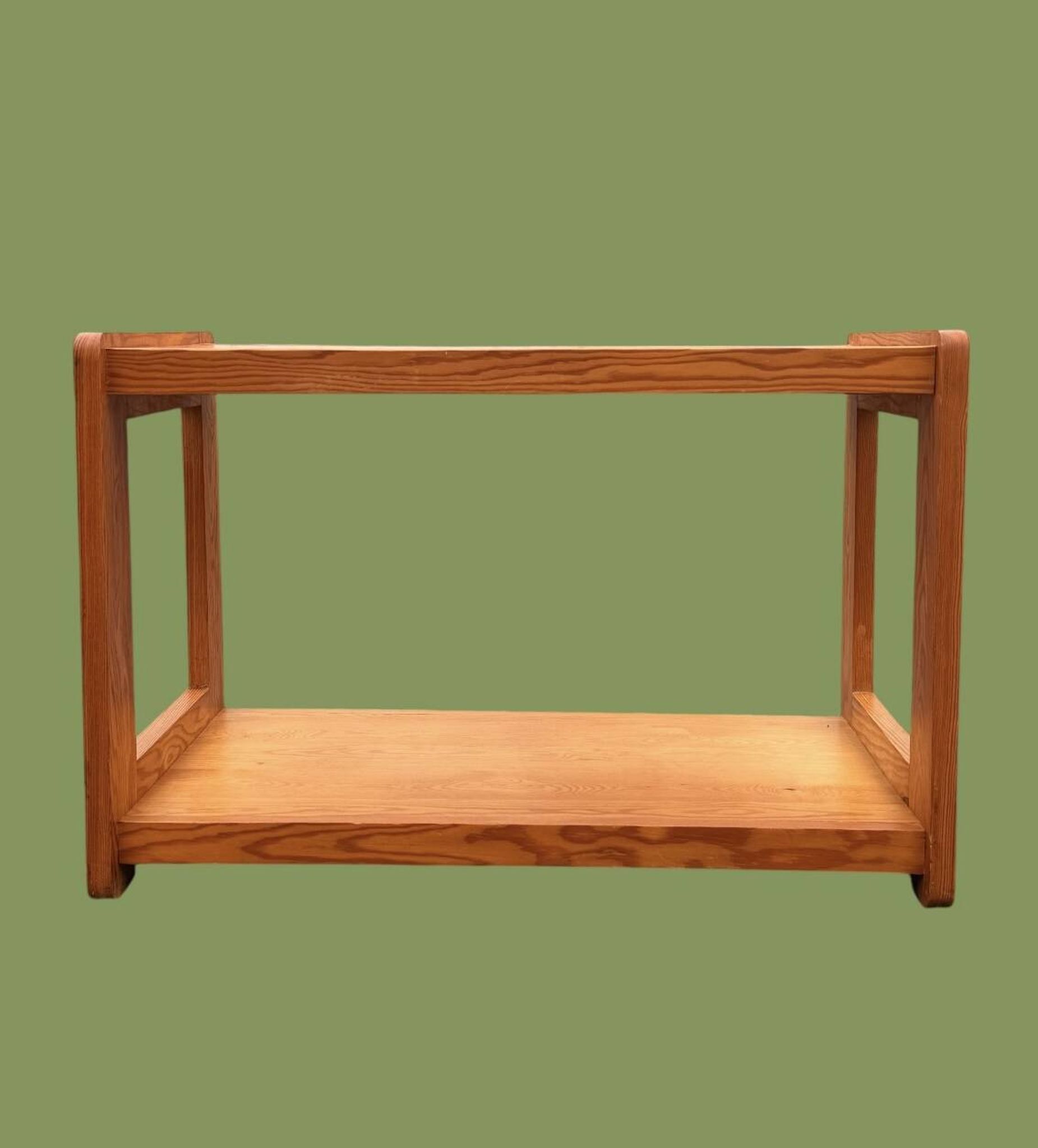 Vintage double top coffee table, circa 1970