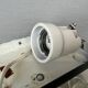 Small rectangular glass flush mount ceiling or wall lamp vintage