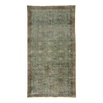 Tapis turc vintage – 130 x 250 cm – Laine tissée main