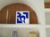 Majorelle blue abstract painting