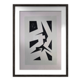 Modern geometric painting