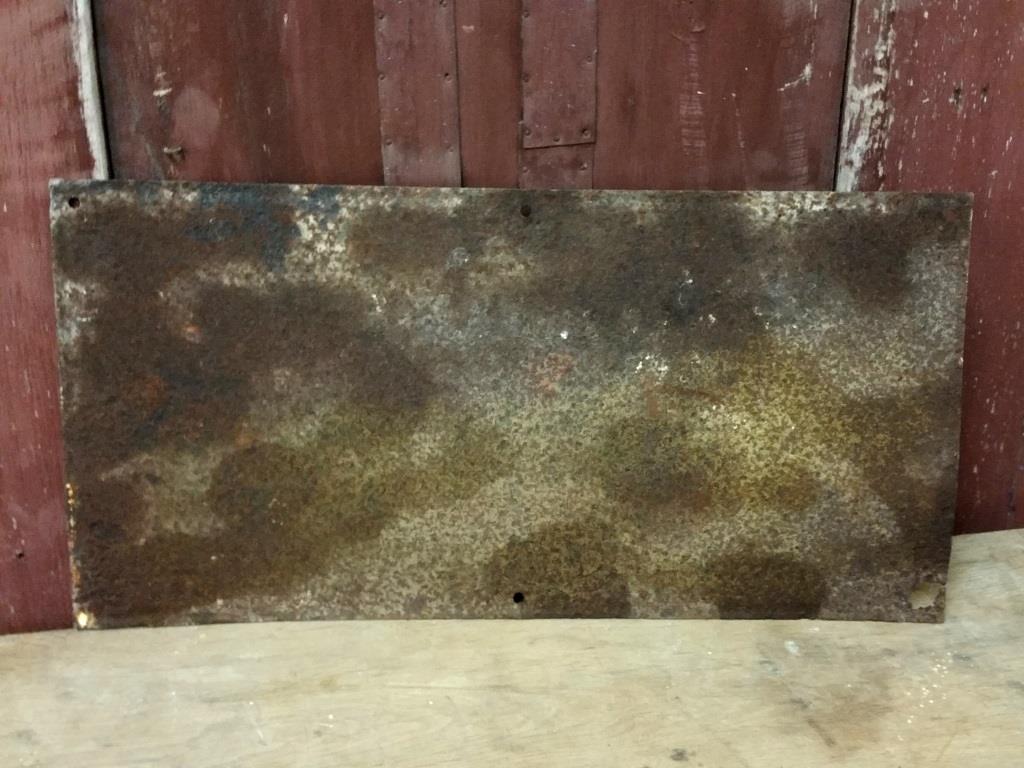 Enamelled plate output