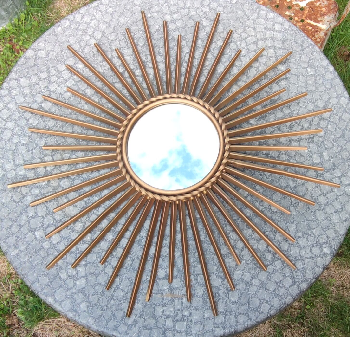 Old sun mirror Chaty Vallauris