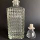 Diamond tip whisky decanter, 1960s