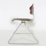 Set of six Beaubourg chairs designed by Michel Cadesin and Georges Laurent for the Centre Pompidou