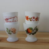 Set of 4 vintage coquetiers