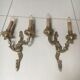 Pairs of Louis XV style wall lights