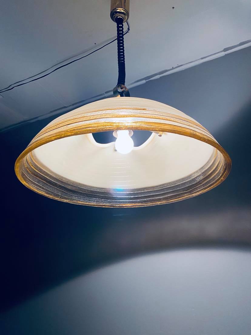 Plafonnier Italie années 70